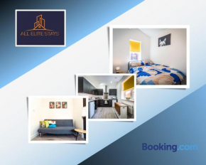 Swan House Stunning 1 bed Apartment By ALL ELITE STAYS - near Liverpool city centre - Sleeps 4 - Free Parking